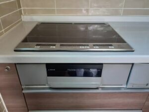 福岡キッチン取付け隊　IHヒーターの取替　施工前